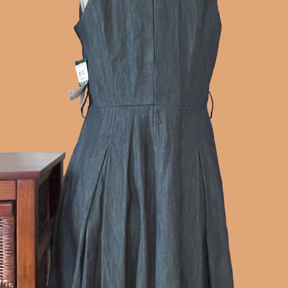 Lauren RL Blue Dress - Picture 2 of 4